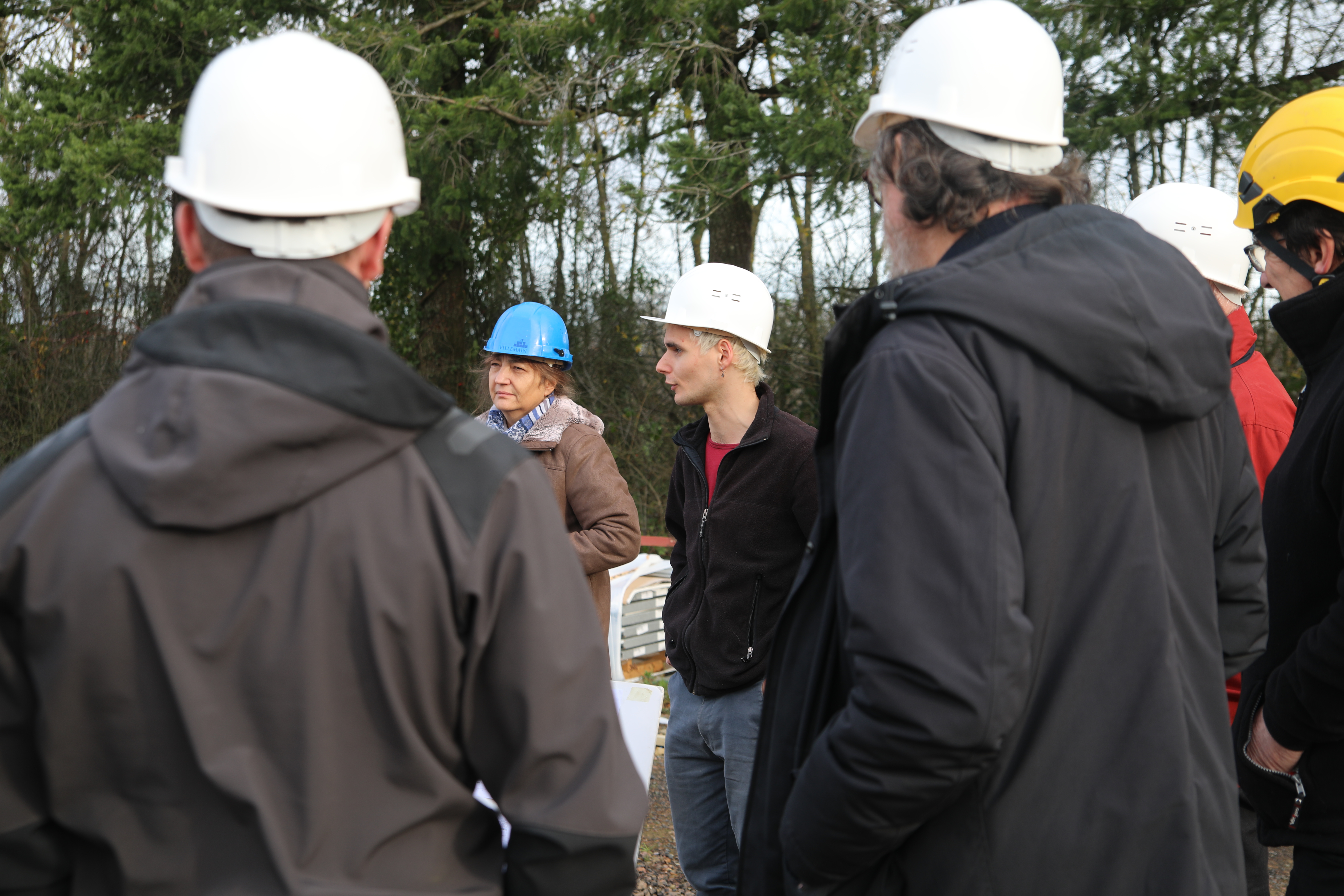 Chantier cuisine centrale Moutiers-en-Cinglais